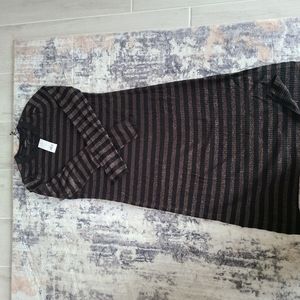 Banana Republic Striped Long Sleeve Dress Size M